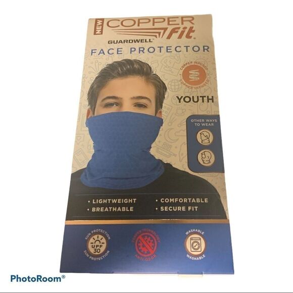 NEW Copper Fit Guardwell Face Protector Mask Youth - Picture 7 of 8